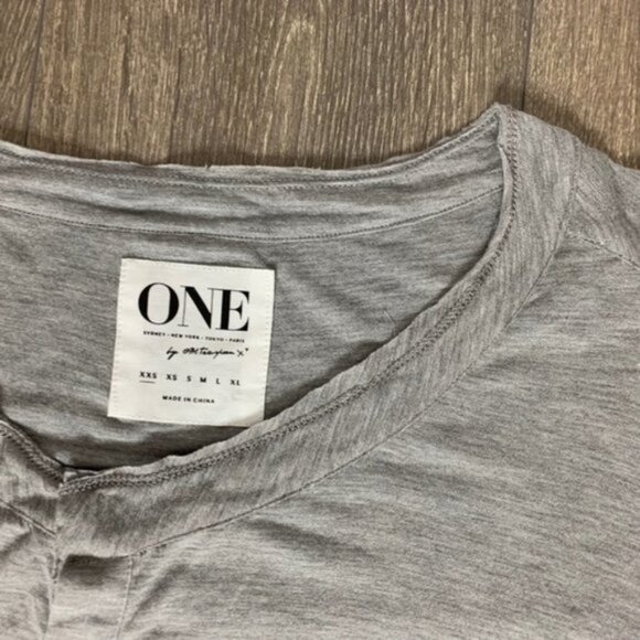 One Teaspoon Soho Fine Wool Grandpa Top Long Sleeves Grey Marle - Picture 9 of 15